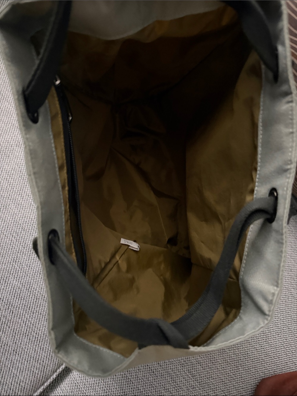 REI Cooperative Green Canvas Convertible Tote or Backpack - Picture 13 of 15